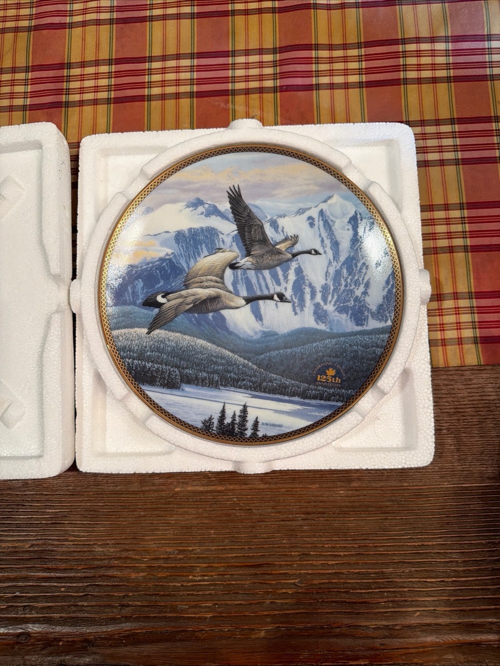 Wildlife Habitat Canada 125th Anniv THE RETURN HOME Plate 3627A